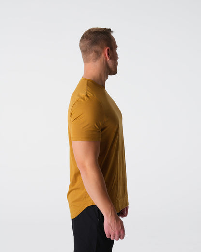 Men Bronze Pulse Fitted Tee | NVGTN