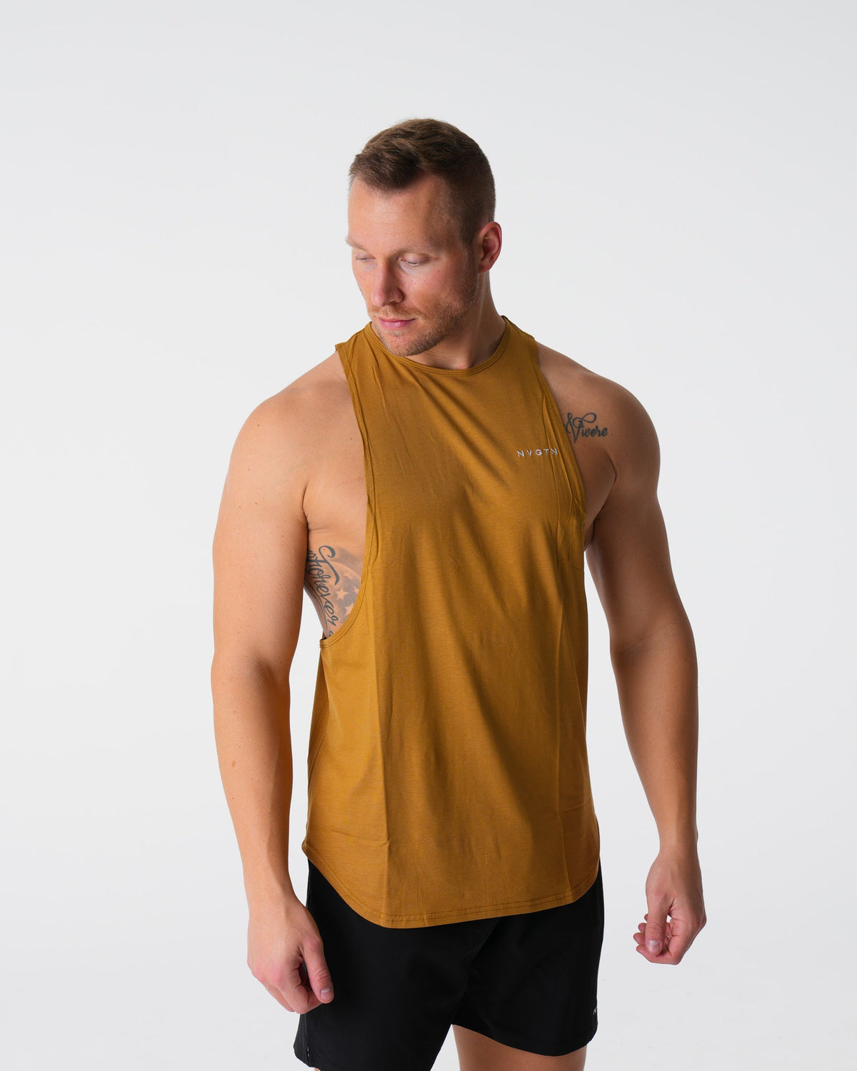 Men Bronze Pulse Edge Tank | NVGTN