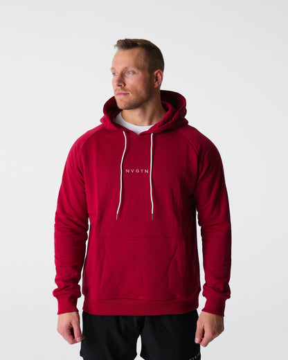 Men Crimson Lounge Hoodie | NVGTN