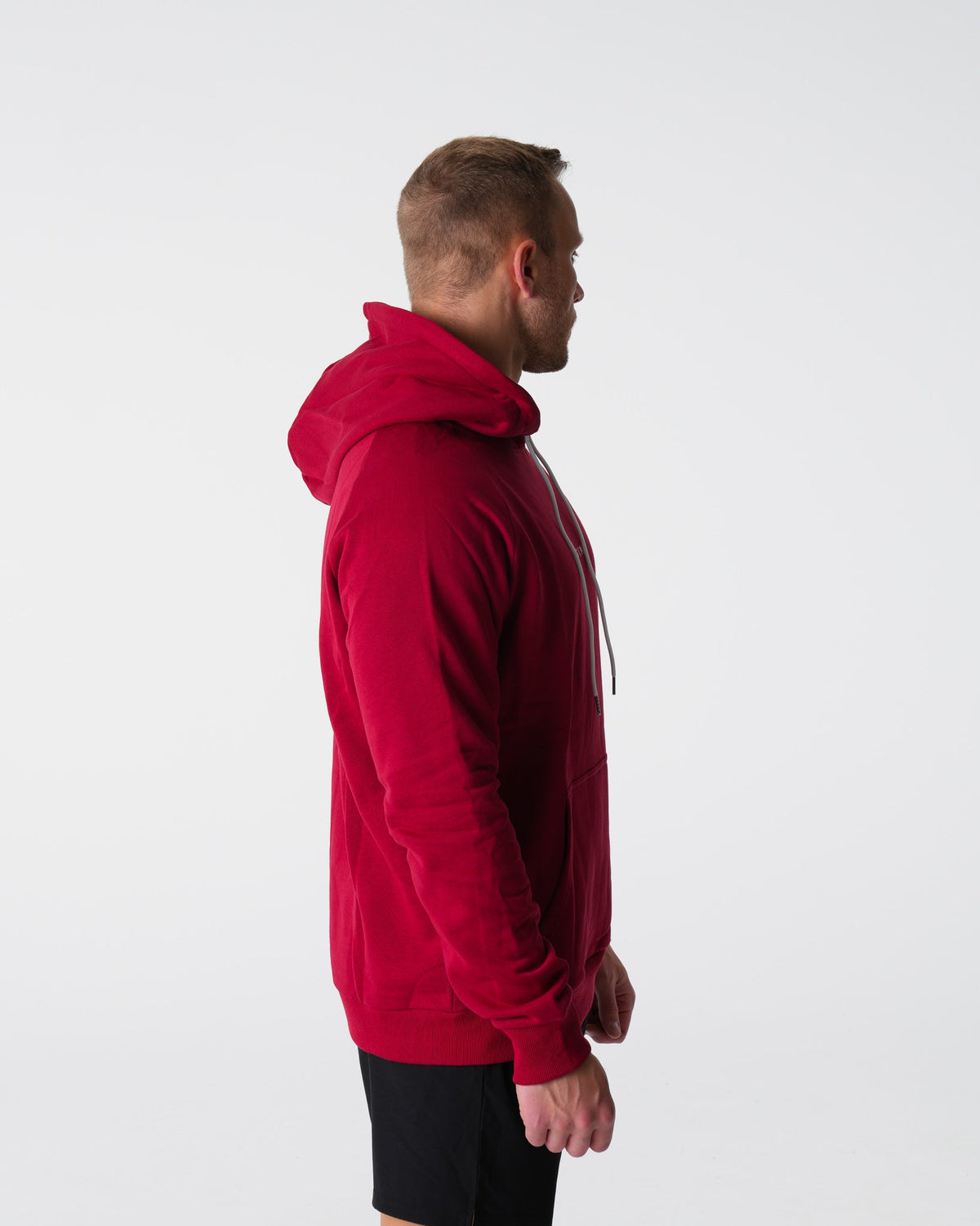 Men Crimson Lounge Hoodie | NVGTN