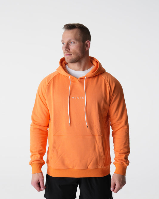 Men Orange Lounge Hoodie | NVGTN