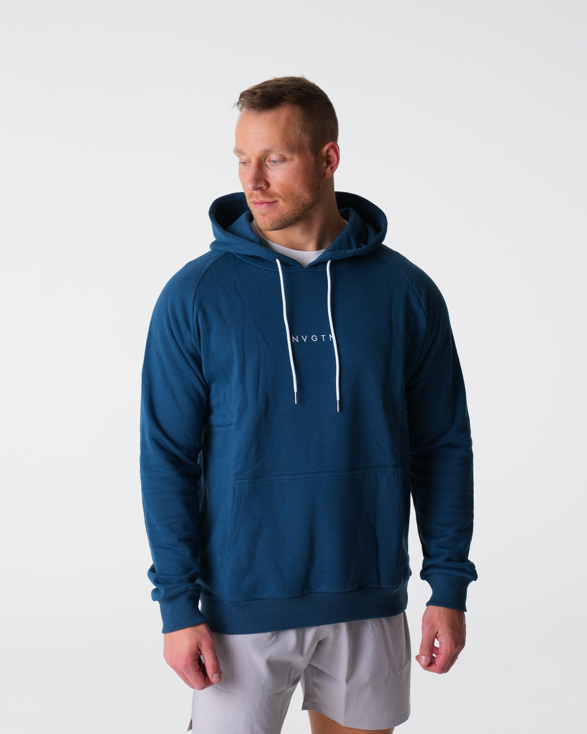 Men Navy Lounge Hoodie | NVGTN