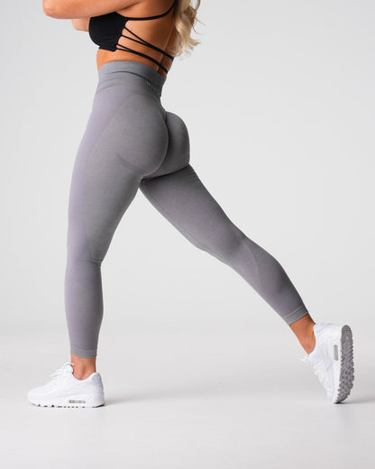 Women Grey Contour 2.0 Seamless Leggings | NVGTN
