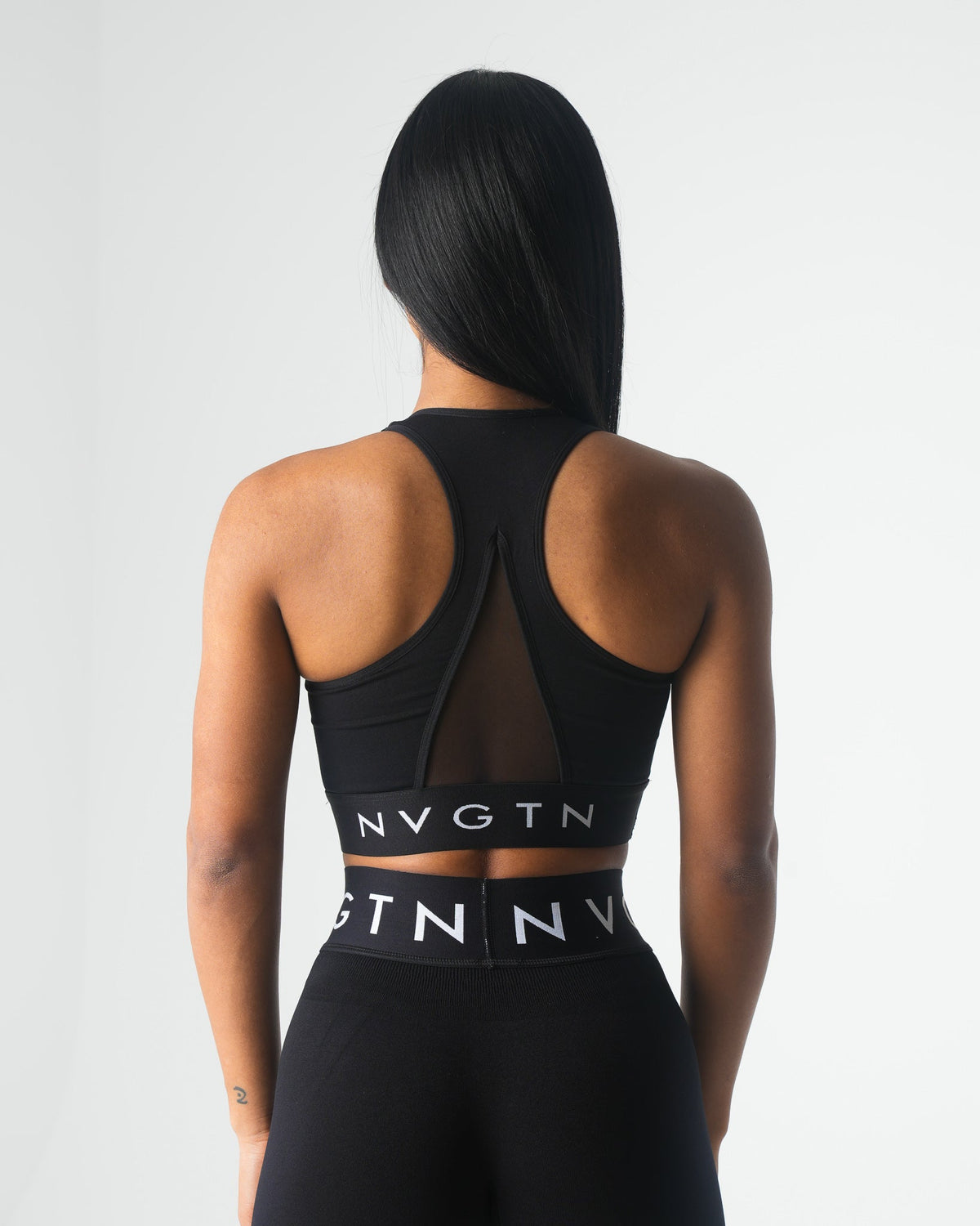 Women Black Legacy Sport Seamless Bra | NVGTN