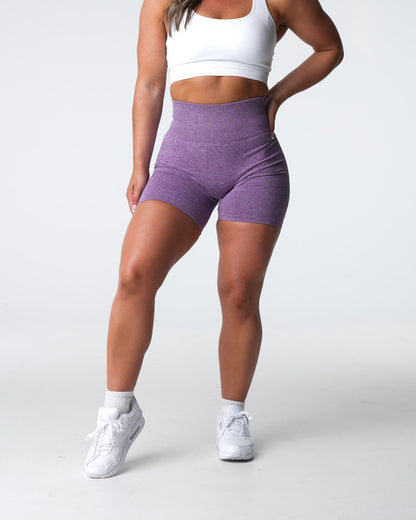 Women Violet Scrunch Seamless Shorts | NVGTN