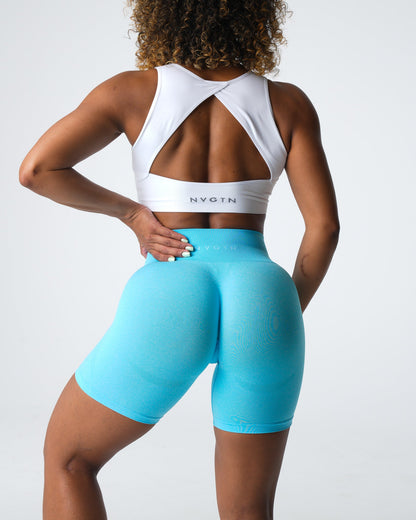 Women Aqua Contour Seamless Shorts | NVGTN