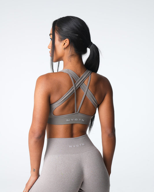 Women Taupe Inspire Seamless Bra | NVGTN