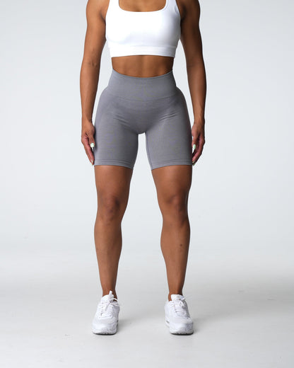 Women Grey Contour 2.0 Seamless Shorts | NVGTN