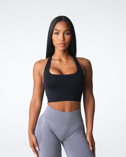 Women Black Thrive Seamless Bra | NVGTN