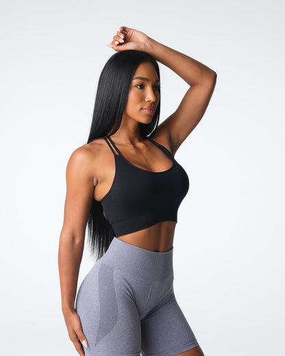 Women Black Virtue Seamless Bra | NVGTN