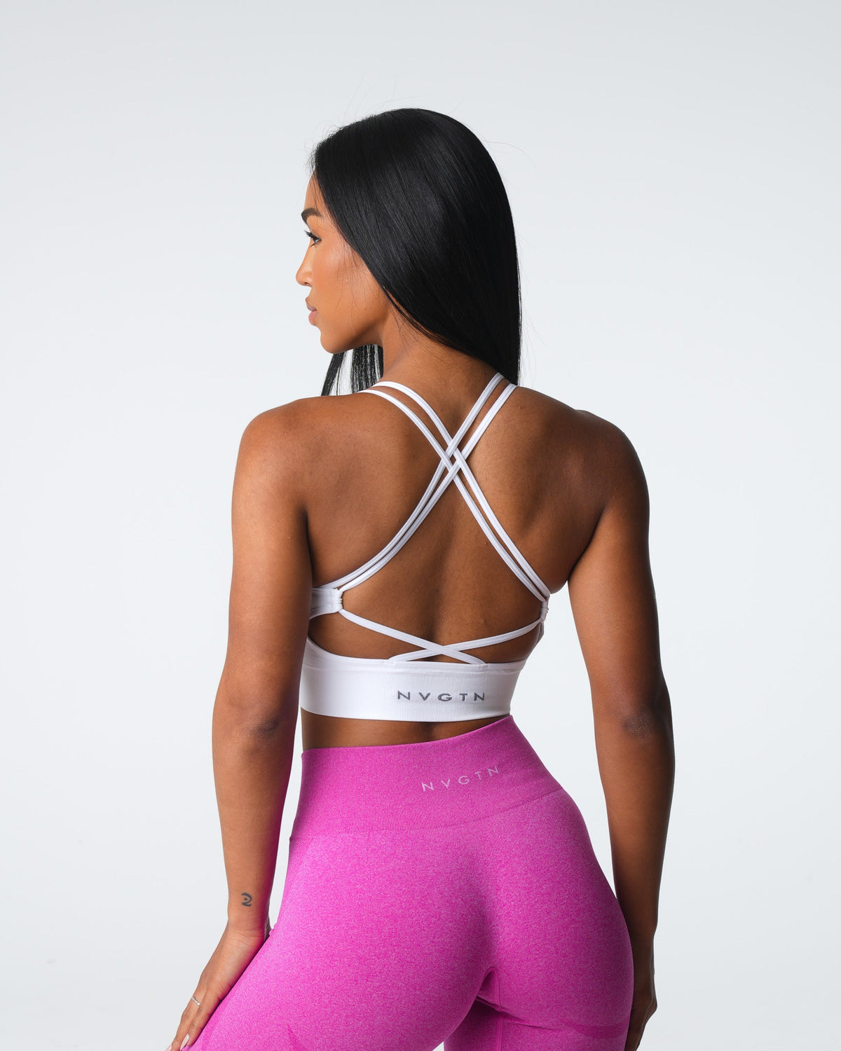 Women White Virtue Seamless Bra | NVGTN
