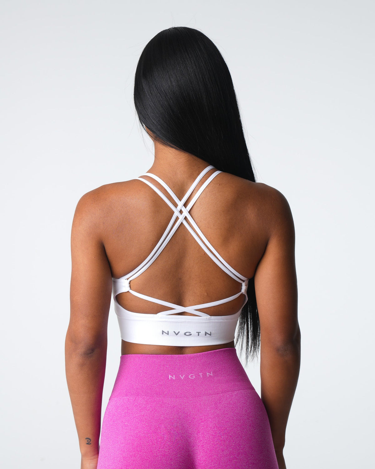 Women White Virtue Seamless Bra | NVGTN