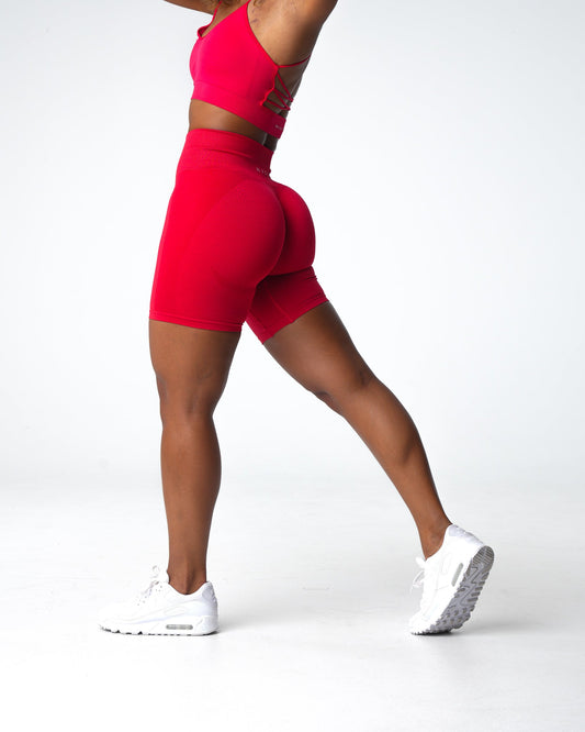 Women Candy Apple Contour 2.0 Seamless Shorts | NVGTN