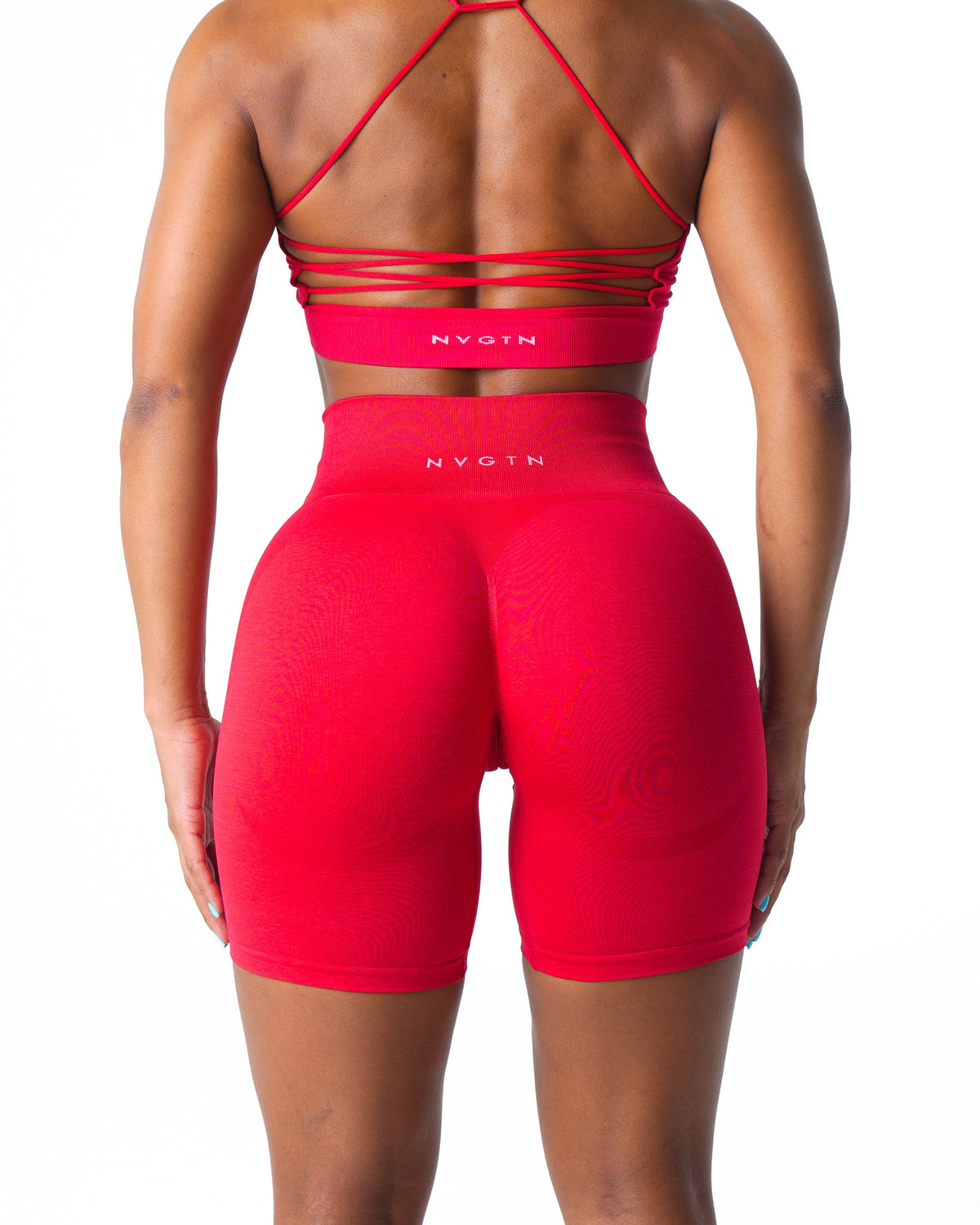 Women Candy Apple Contour 2.0 Seamless Shorts | NVGTN