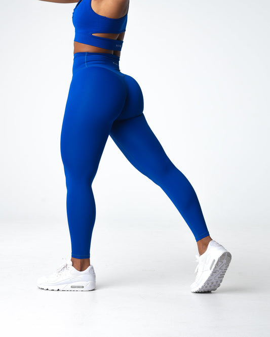 Women Sapphire Blue Signature 2.0 Leggings | NVGTN