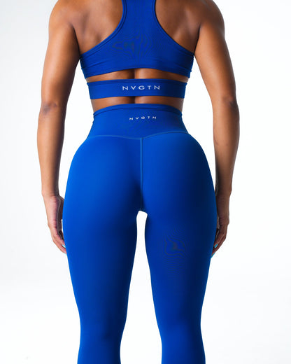 Women Sapphire Blue Signature 2.0 Leggings | NVGTN