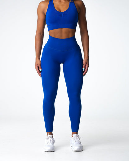 Women Sapphire Blue Signature 2.0 Leggings | NVGTN