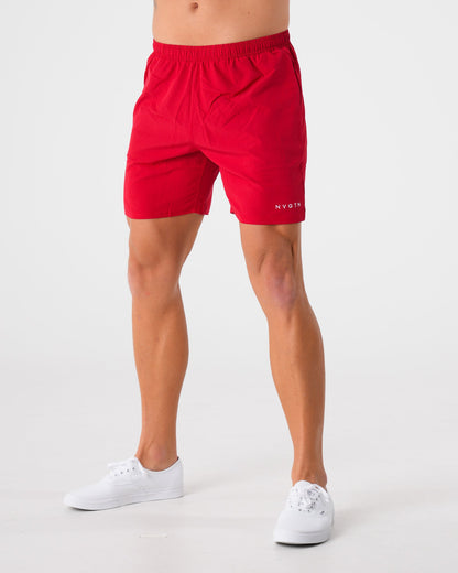 Men Scarlet Flex Shorts | NVGTN