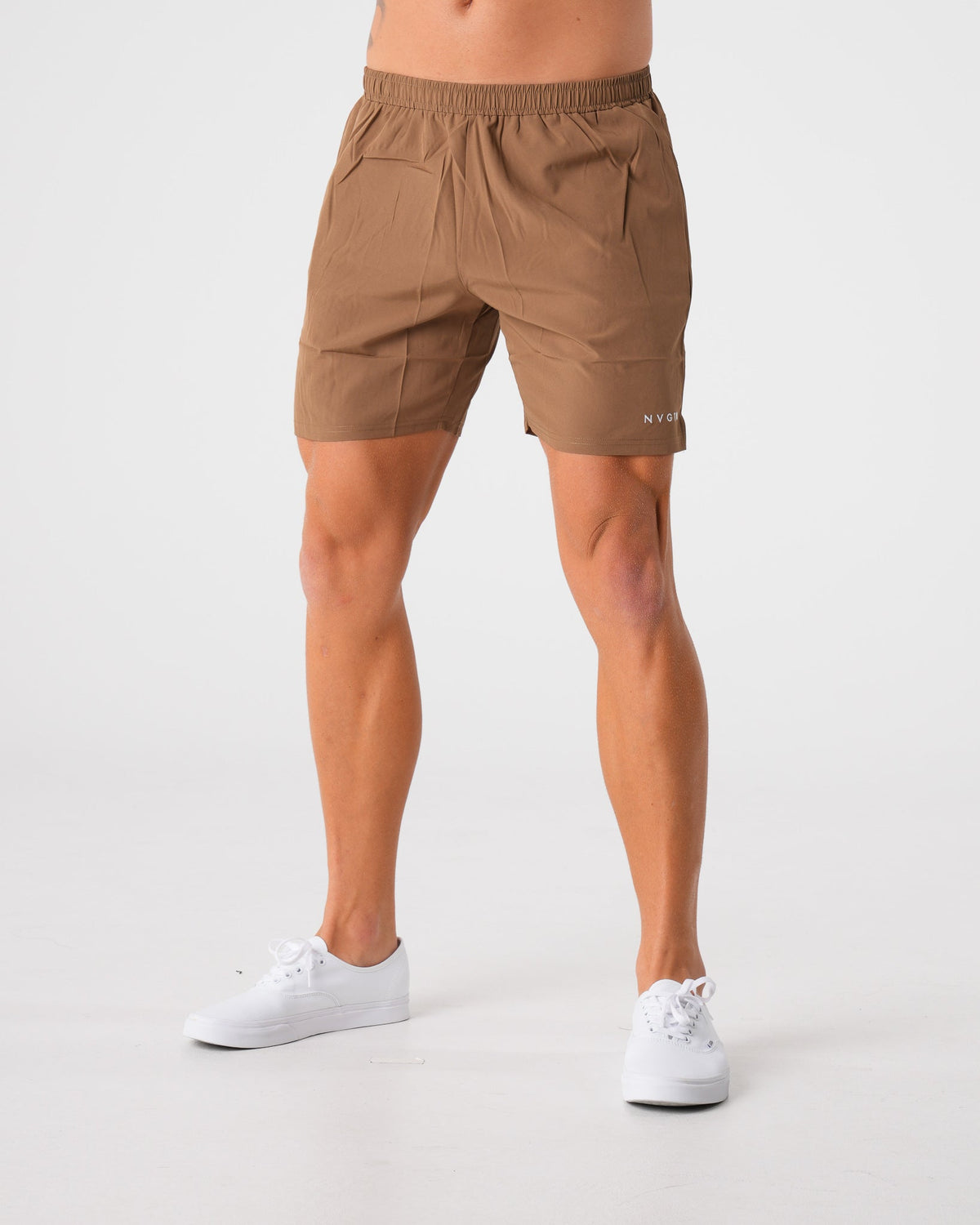 Men Mocha Flex Shorts | NVGTN