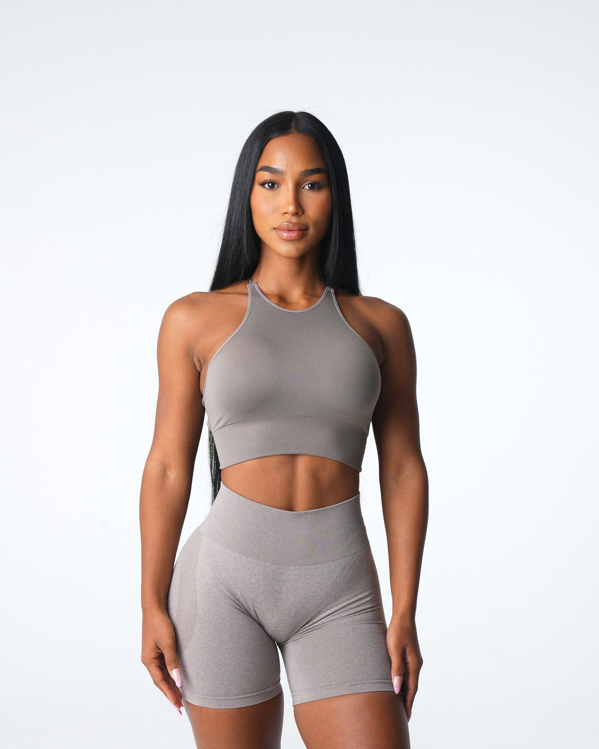 Women Taupe Embrace Seamless Bra | NVGTN