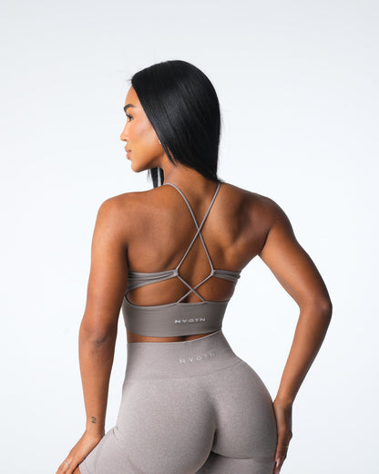 Women Taupe Embrace Seamless Bra | NVGTN