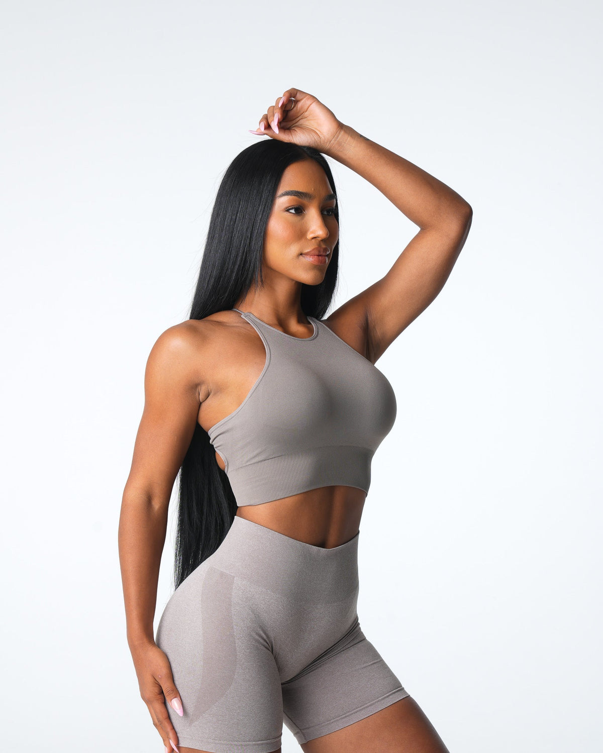 Women Taupe Embrace Seamless Bra | NVGTN