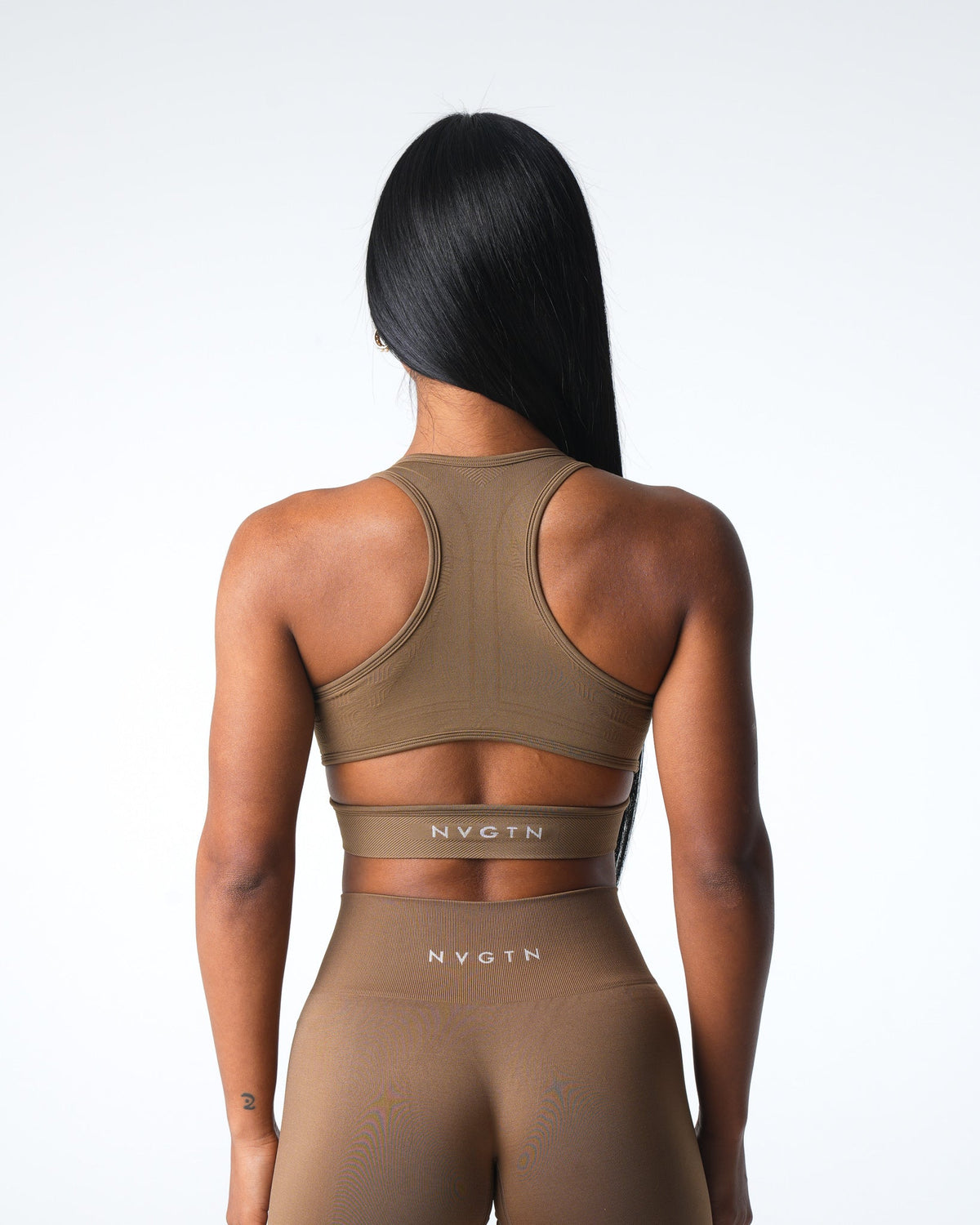 Women Toasted Almond Rise Seamless Bra | NVGTN