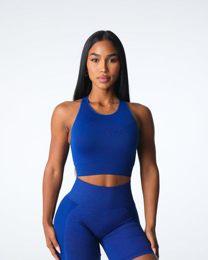 Women Azure Blue Resilience Seamless Bra | NVGTN