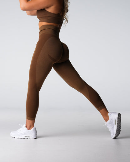 Women Mocha Contour 2.0 Seamless Leggings | NVGTN