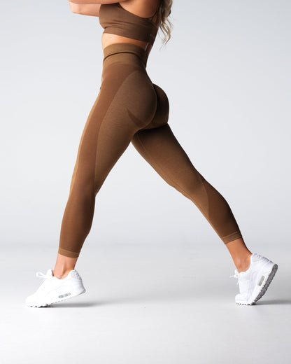 Women Mocha Contour 2.0 Seamless Leggings | NVGTN