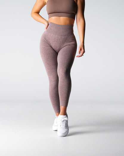 Women Cocoa Scrunch Seamless Leggings | NVGTN