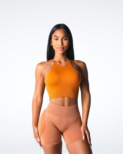 Women Terracotta Embrace Seamless Bra | NVGTN