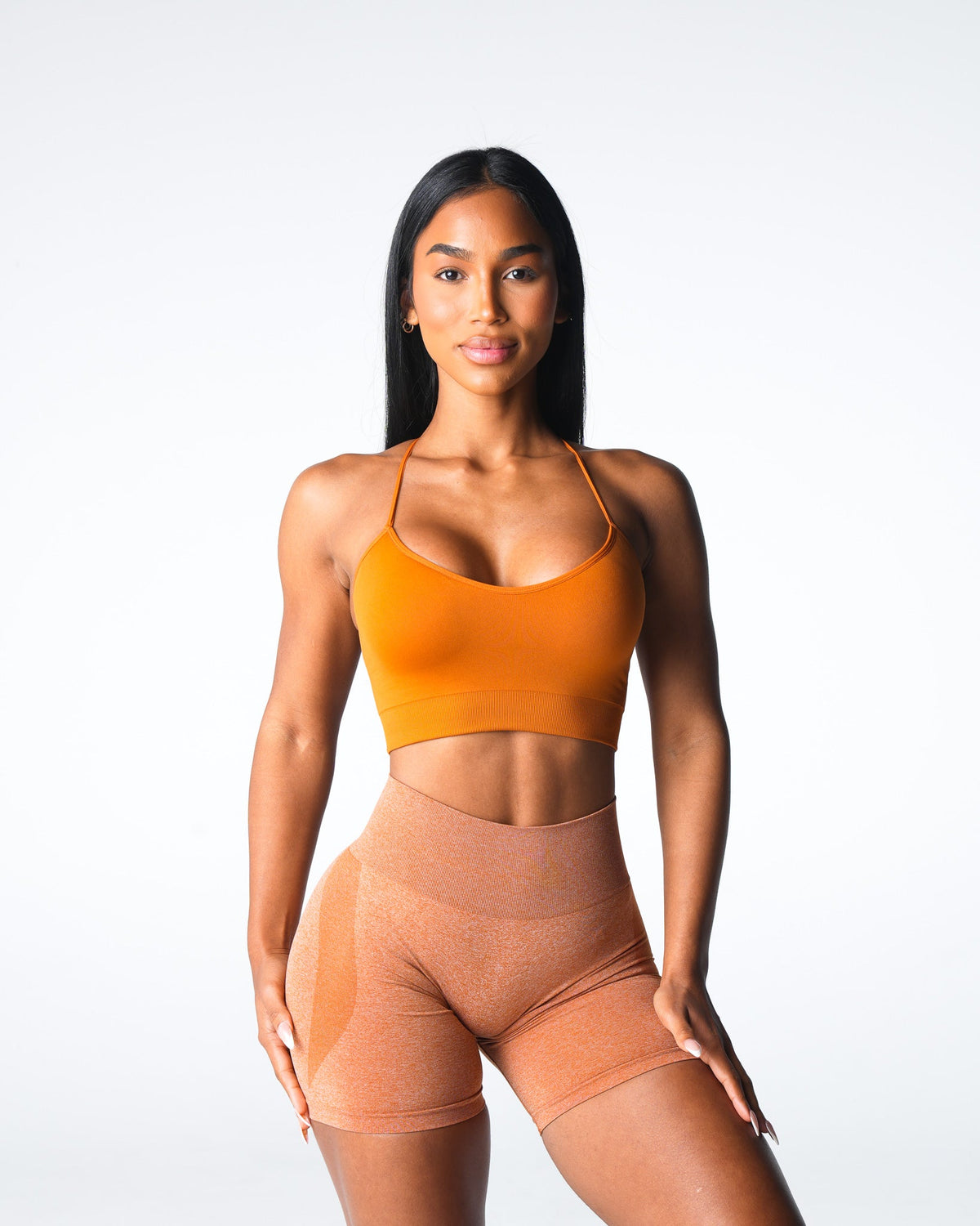 Women Terracotta Cascade Seamless Bra | NVGTN