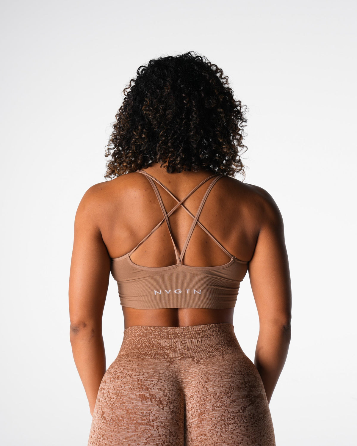 Women Sand Flourish Seamless Bra | NVGTN