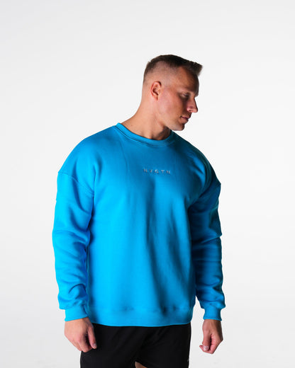 Men Oasis Blue Comfort Crew | NVGTN
