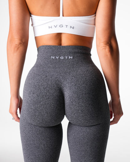 Women Black Speckled Lift Seamless Leggings | NVGTN