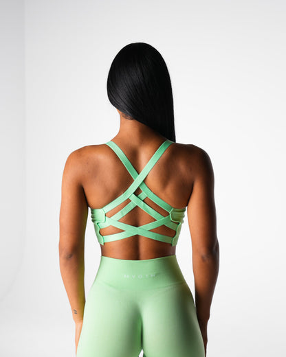 Women Pistachio Enchant Seamless Bra | NVGTN