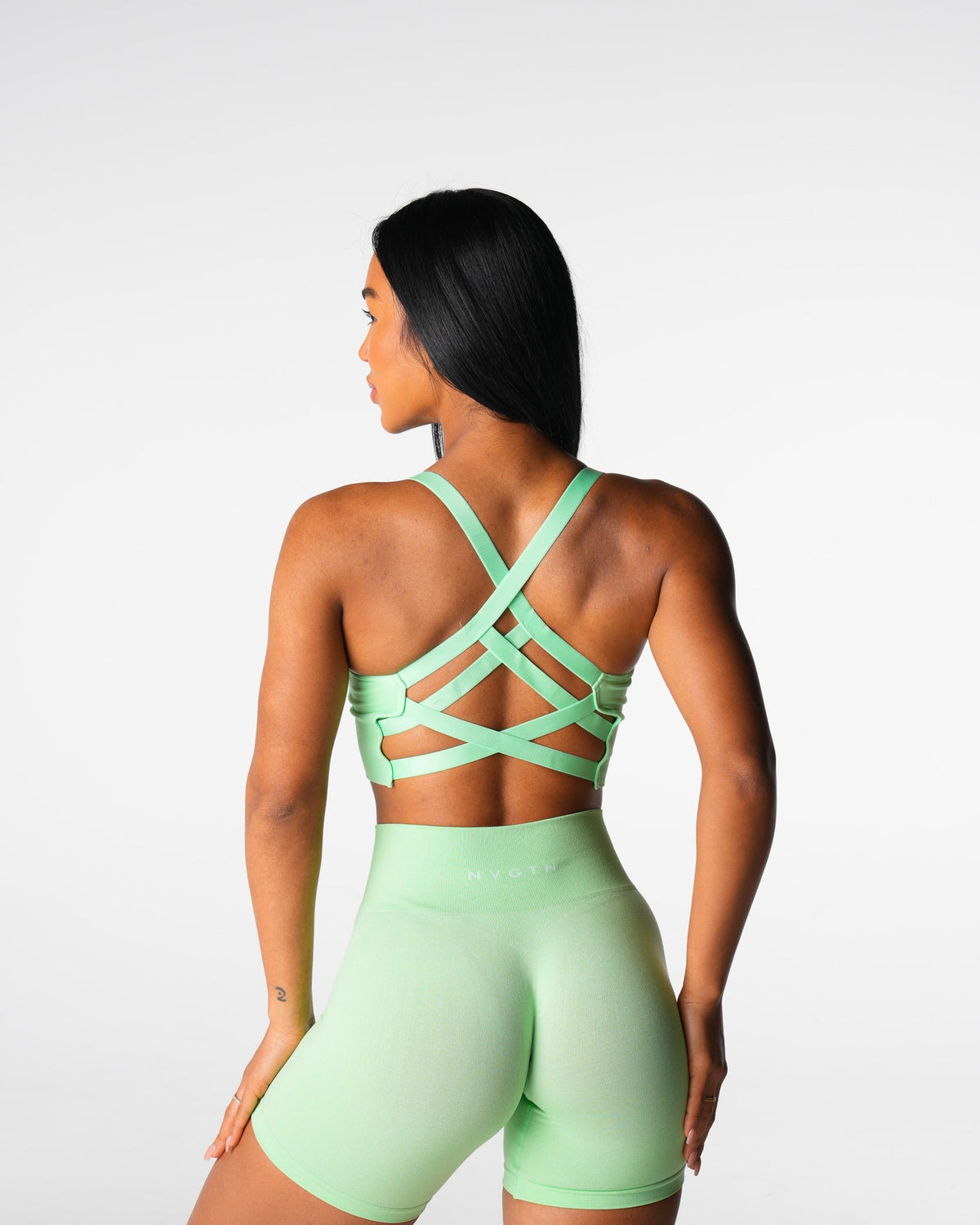Women Pistachio Enchant Seamless Bra | NVGTN