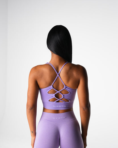 Women Lilac Thrive Seamless Bra | NVGTN