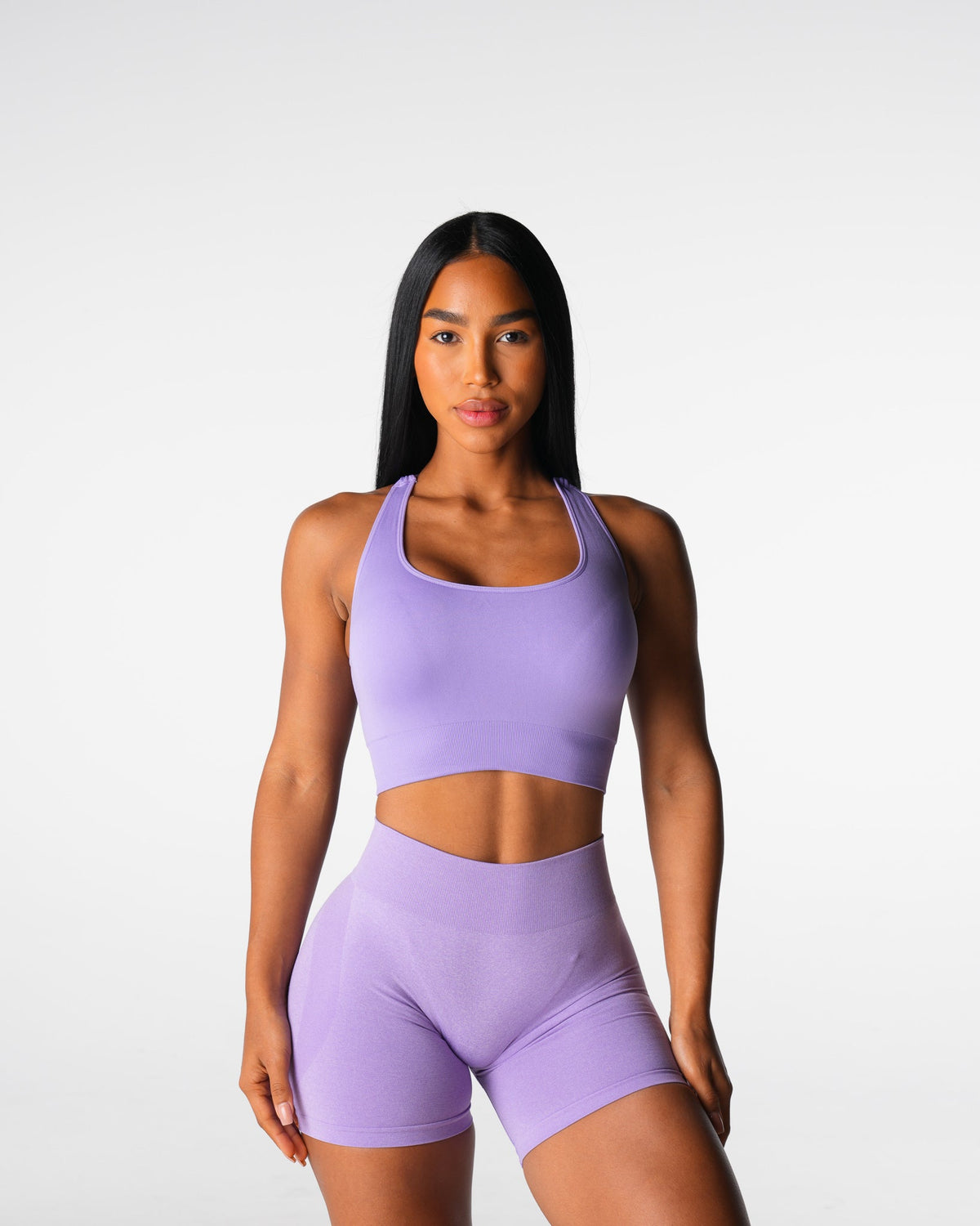 Women Lilac Thrive Seamless Bra | NVGTN