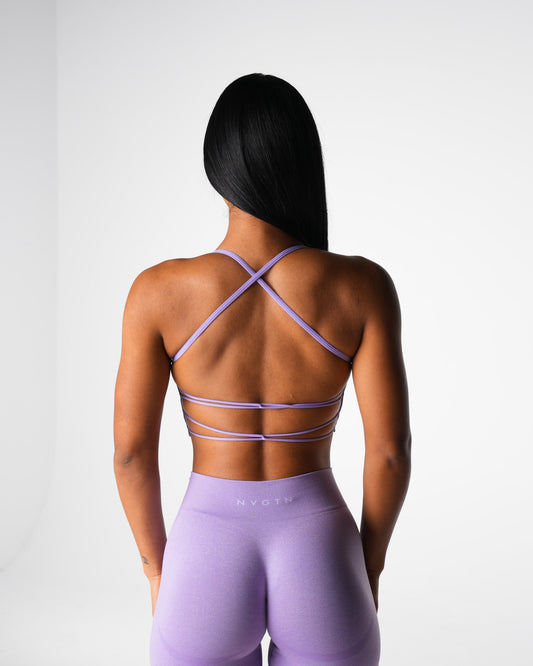 Women Lilac Invincible Seamless Bra | NVGTN