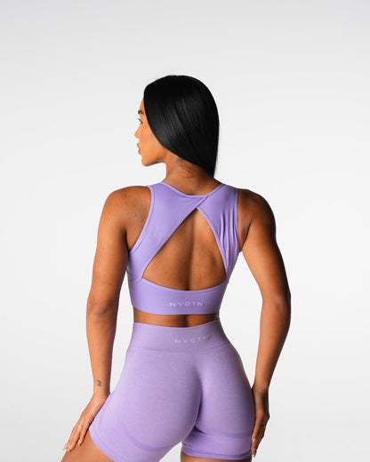 Women Lilac Empower Seamless Bra | NVGTN