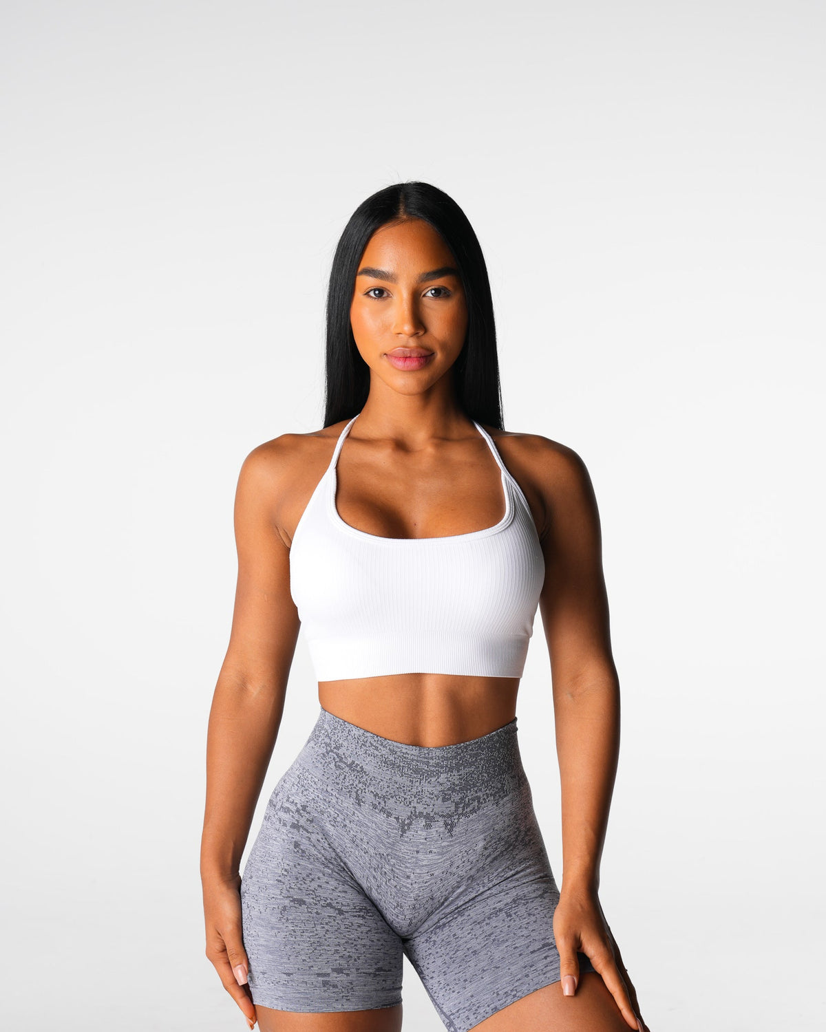 Women White Wander Seamless Bra | NVGTN