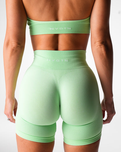 Women Pistachio Lift Seamless Shorts | NVGTN