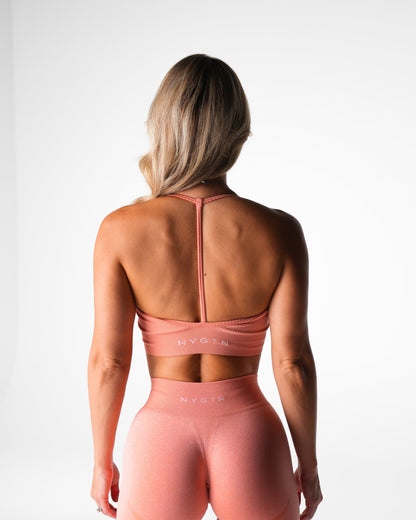 Women Peach Wander Seamless Bra | NVGTN