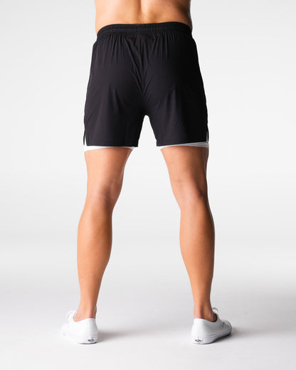 Men Black Voyager Shorts | NVGTN