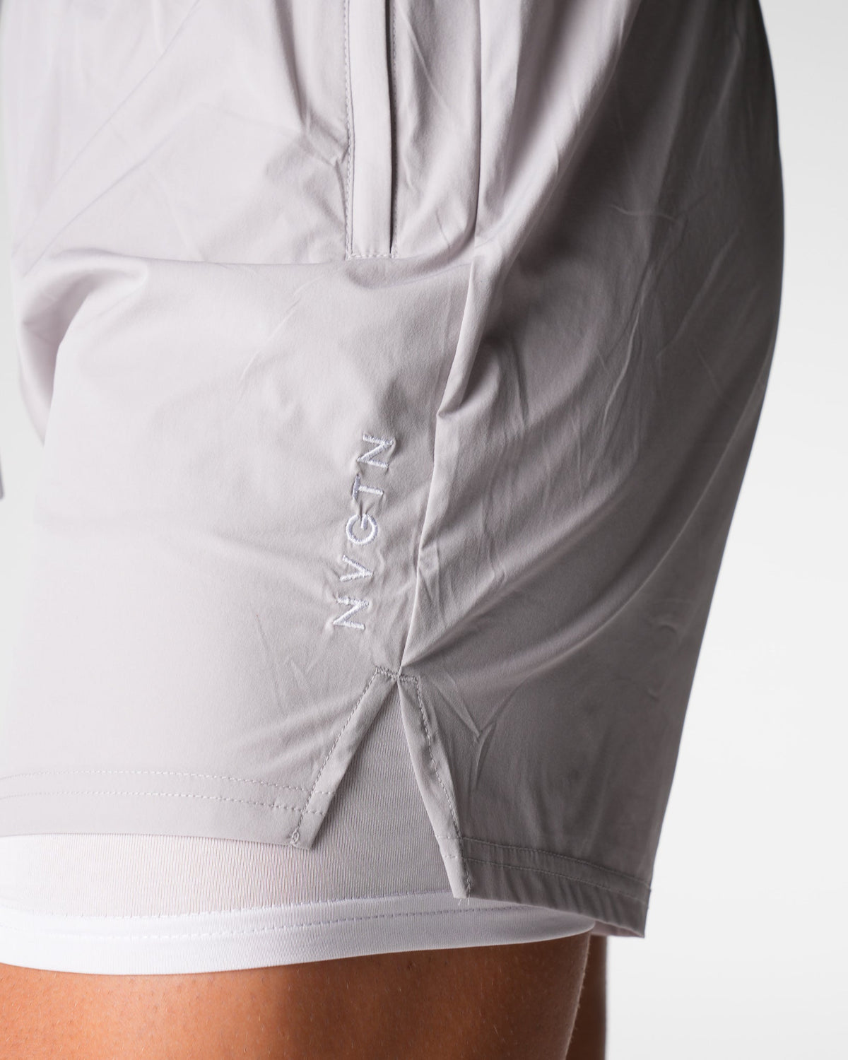 Men Light Grey Voyager Shorts | NVGTN