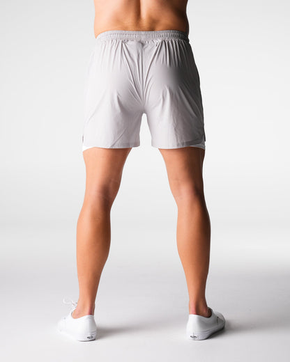 Men Light Grey Voyager Shorts | NVGTN