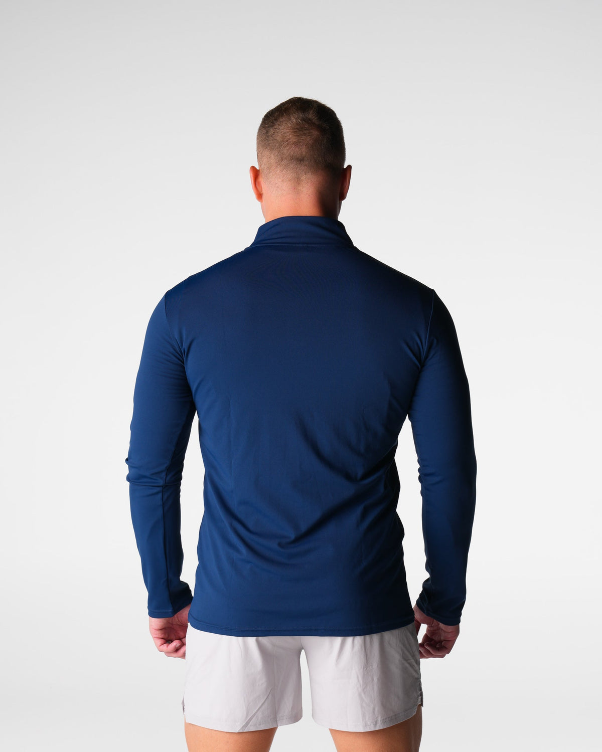 Men Navy Skyline Quarter Zip | NVGTN