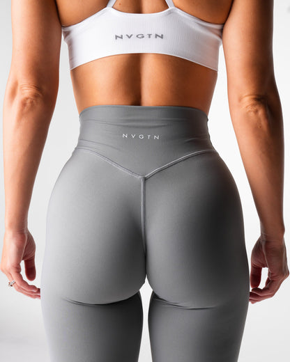 Women Charcoal Effortless Flare Leggings | NVGTN